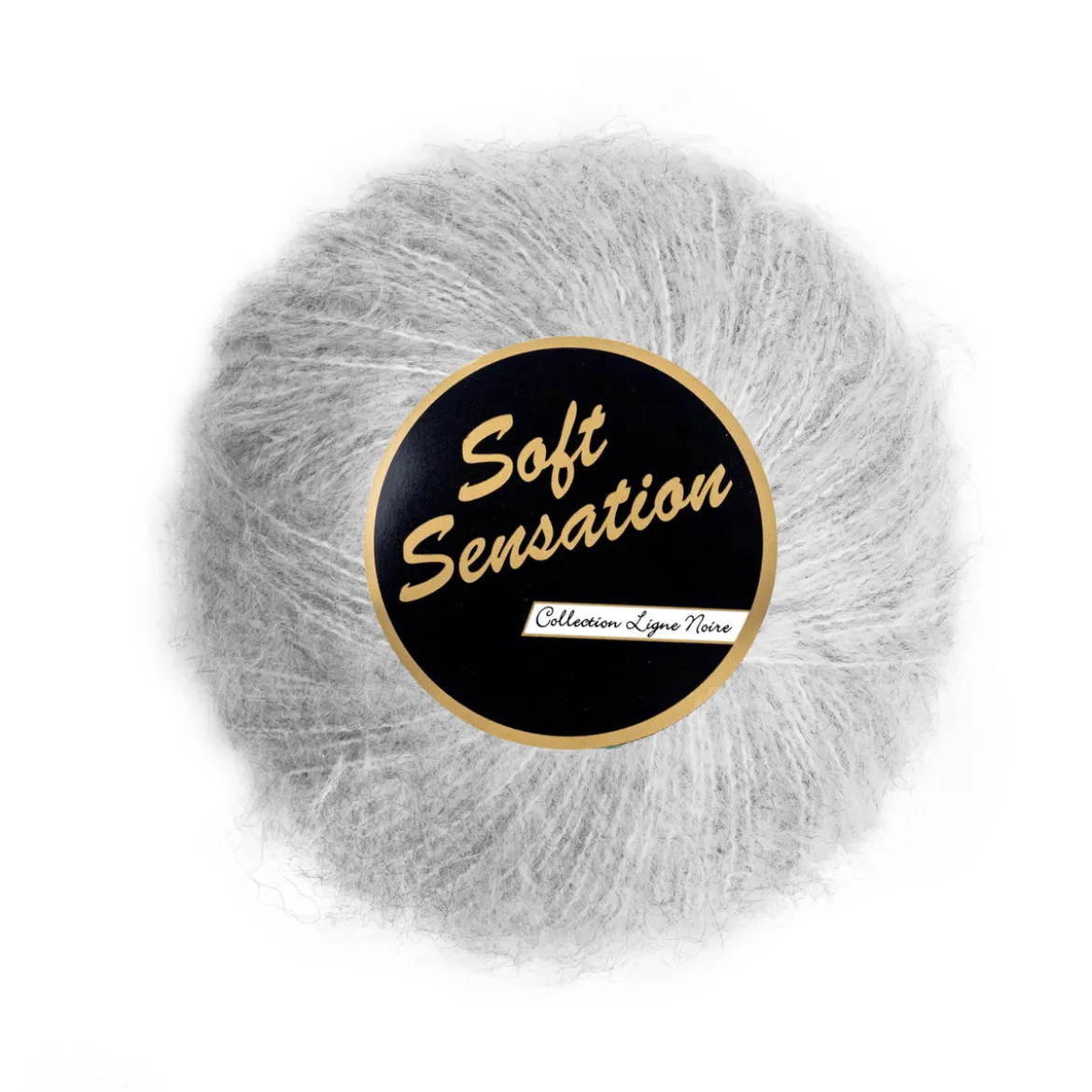 Lammy Garn Soft Sensation 25g ljusgrå 3