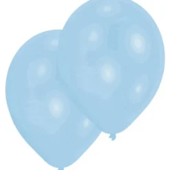 Latexballonger 10-pack Ø30 cm – ljusblå