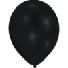 Latexballonger 10-pack Ø30 cm – svart