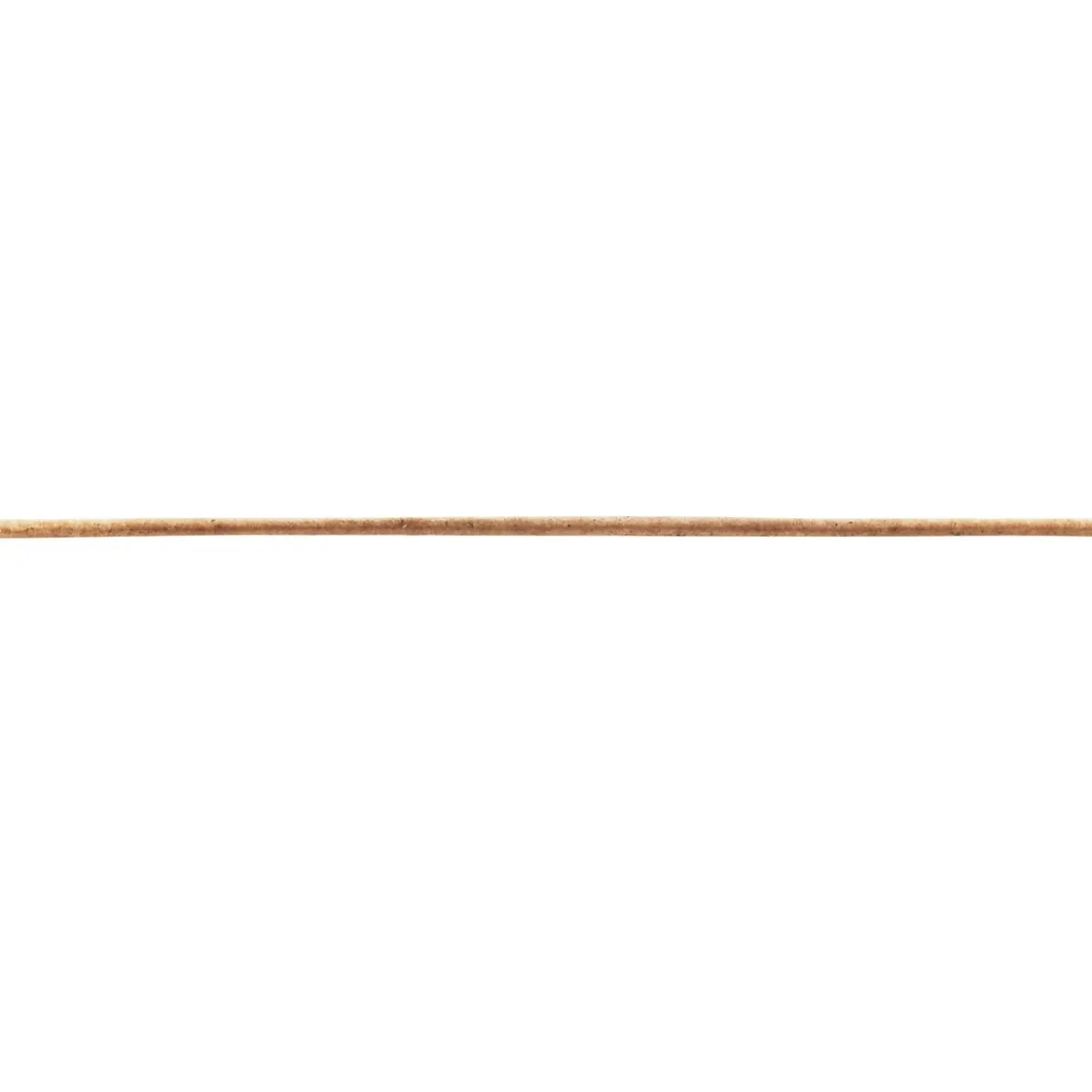 Läderband natur 1 mm 4,5 m