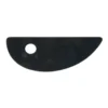 Lerverktyg drejsken Blade 24 Flex, mjukt verktyg av metall för att trimma keramiklera. 11,5×4,5 cm
