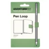 Leuchtturm1917 Pen Loop – grågrön självhäftande pennhållare till anteckningsböcker