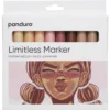 Limitless Markers Portrait Medley Set 10 – akrylmarkers i porträttfärger