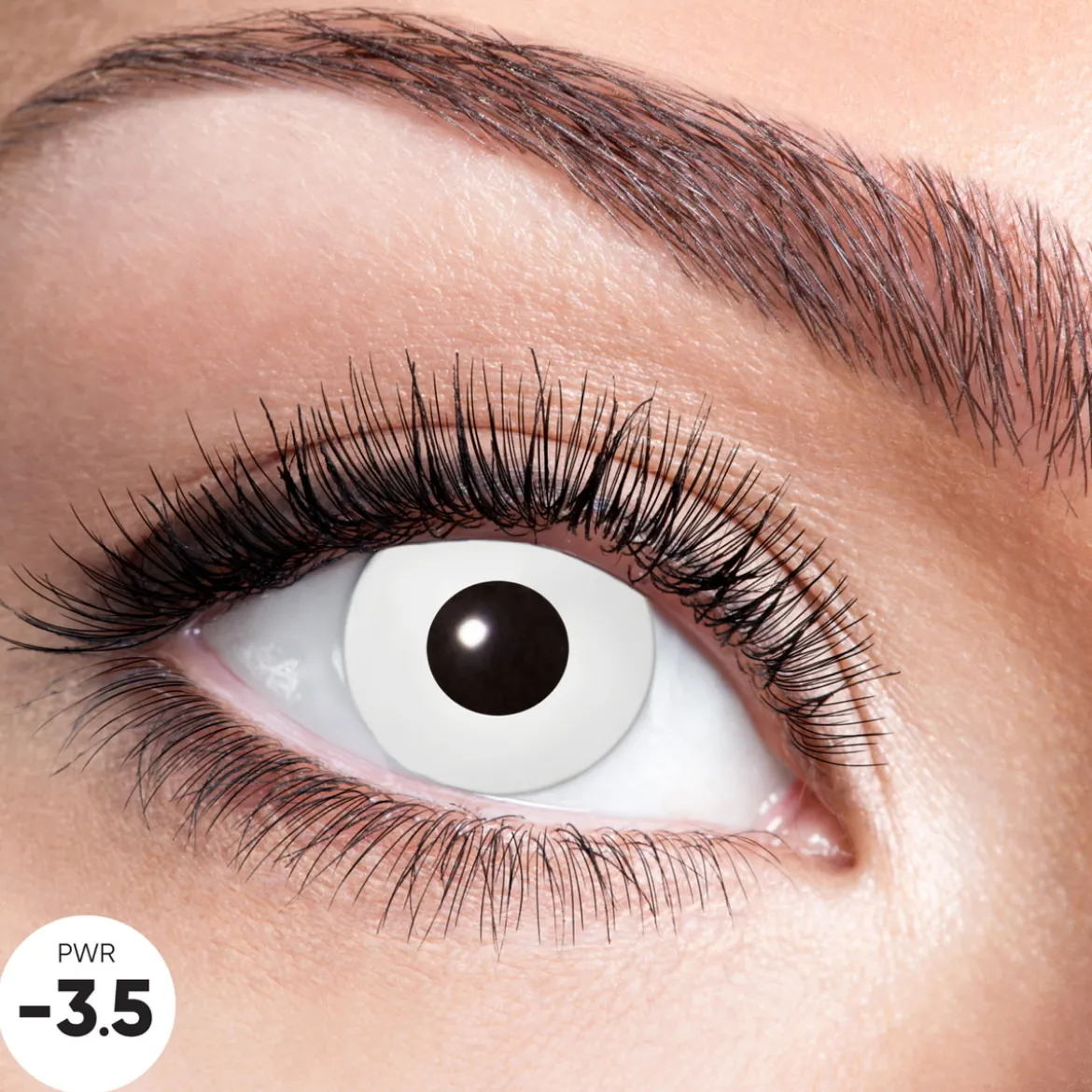 Lins White Zombie – effektlins med styrka -3,5 – pris per lins