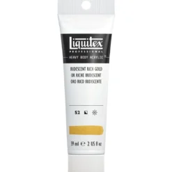 Liquitex Heavy Body akrylfärg 59 ml – 235 Iridescent Rich gold