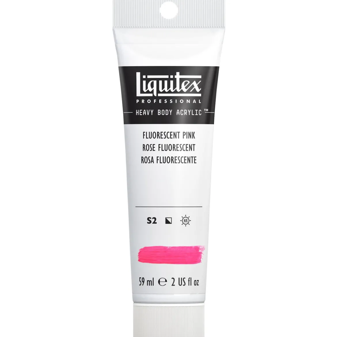 Liquitex Heavy Body akrylfärg 59 ml – 987 Fluorescent Pink