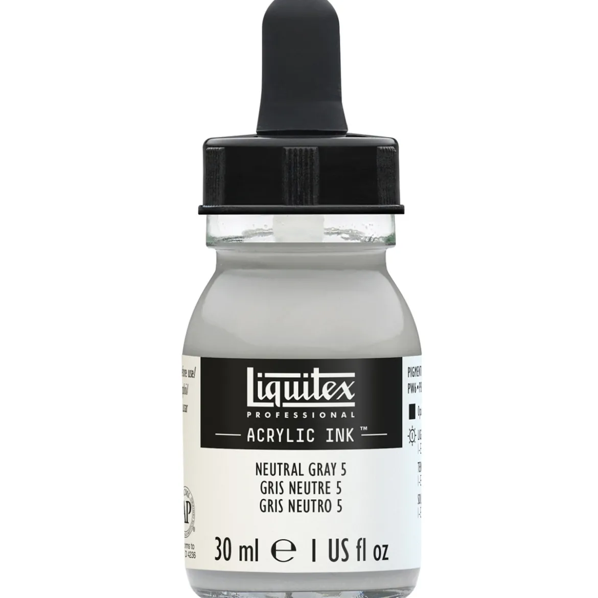 Liquitex Professional Acrylic Ink 30 ml – Neutral grey 5 599