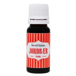 Livsmedelsarom, jordgubbs-arom 10 ml – baka och gör godis med smak av jordgubbe