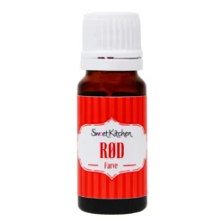 Livsmedelsfärg, karamellfärg 10 ml röd