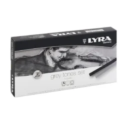 Lyra Polycr Soft Gråton 12-p