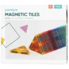 Magnetic Tiles Expansion, 24 triangelformade magnetiska brickor