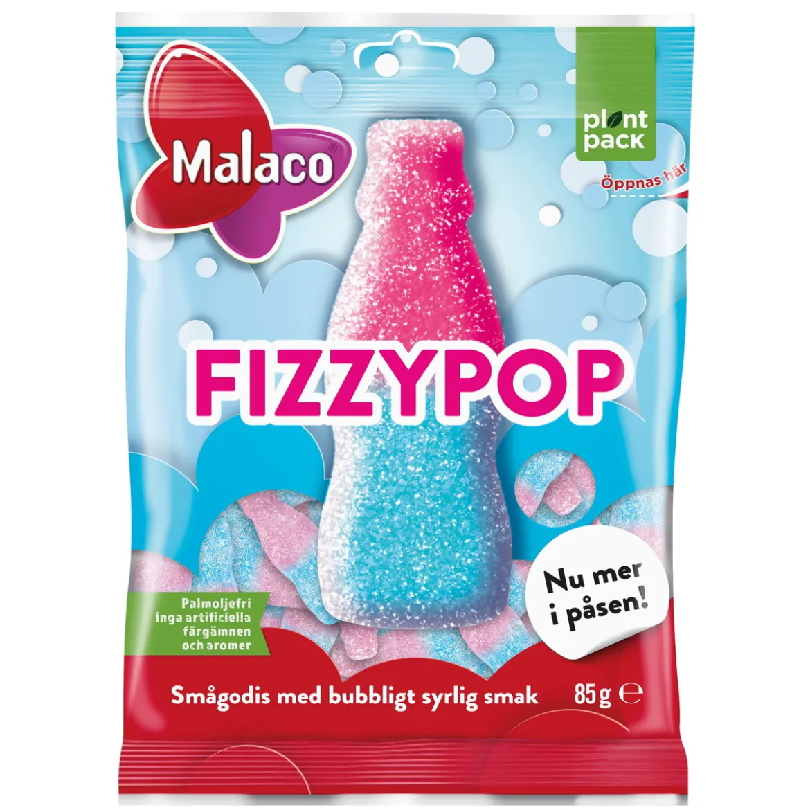 Malaco Fizzypop 85g