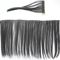 Man svans kit käpphäst grå – 44×25 cm lång man & lugg-remsa + svans