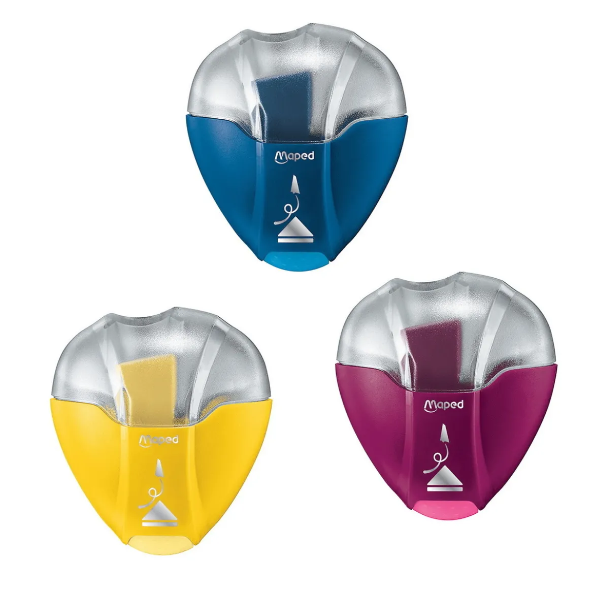 Maped Igloo Eject pennvässare med eject-system. Pris per styck, säljs assorterat online
