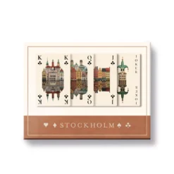 Martin Schwartz kortlek 2-pack med vackra motiv från Stockholm