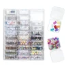Mega-kit med massor av pärlor, bokstavspärlor, charms & smyckestråd!