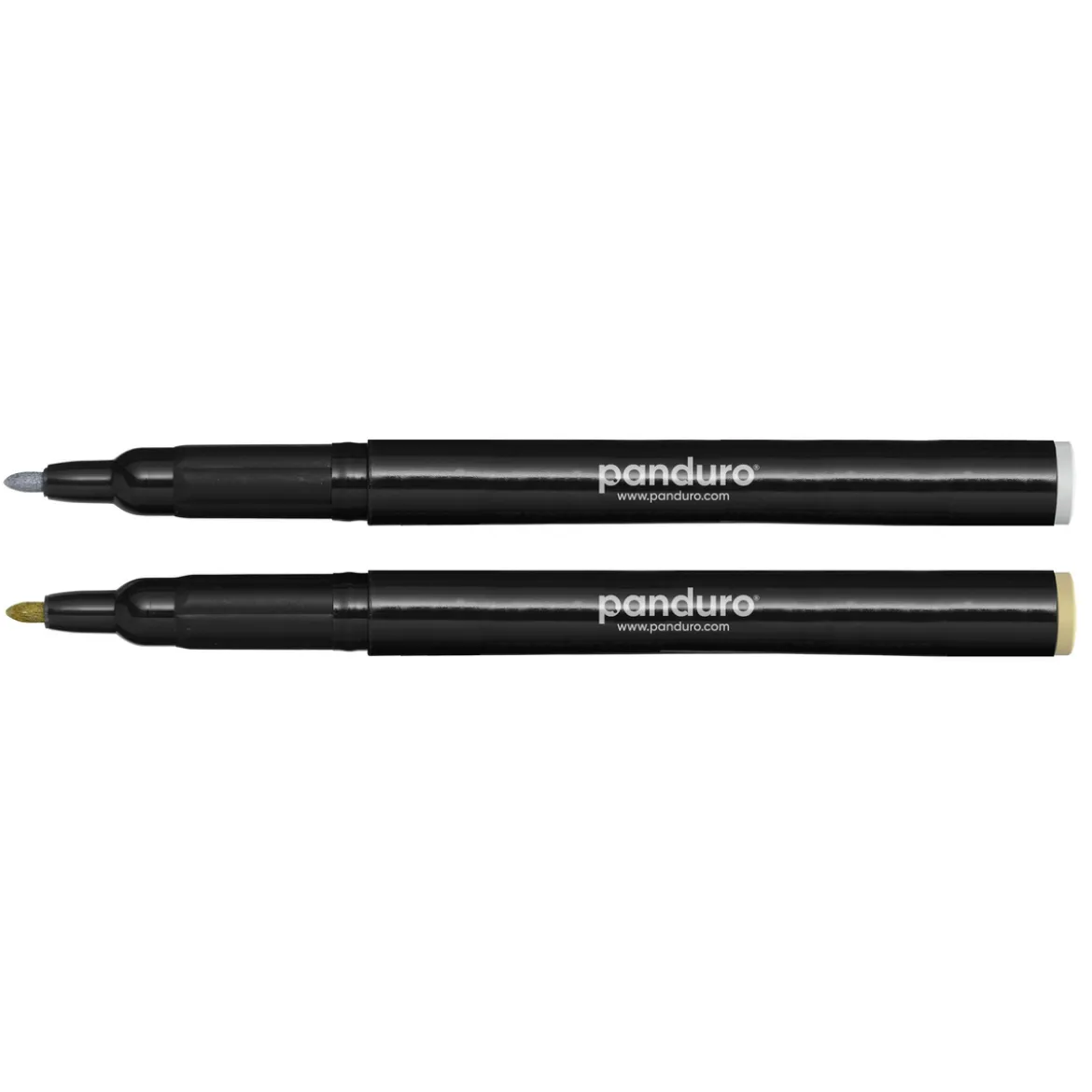 Metallic pen guld+silver 2pack