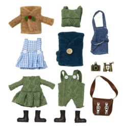 Miniatyrkit kläder mix vinter