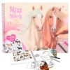 Miss Melody målarbok – 44 motiv plus klistermärken