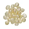 Mix av 30 st. sötvattenspärlor som är ca 5 mm långa, 3–4 mm breda och 4 mm tjocka