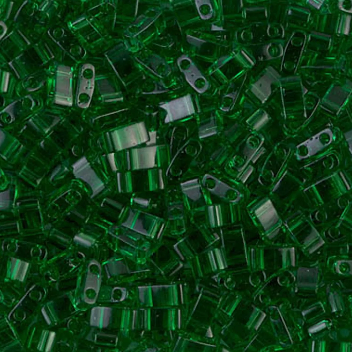 MIYUKI Half Tila grön 5g – HTL0146 Transparent Green
