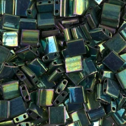 MIYUKI Tila metall grön 10g – TL0468 Metallic Green Iris