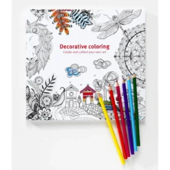Målarbok - Decorative Coloring