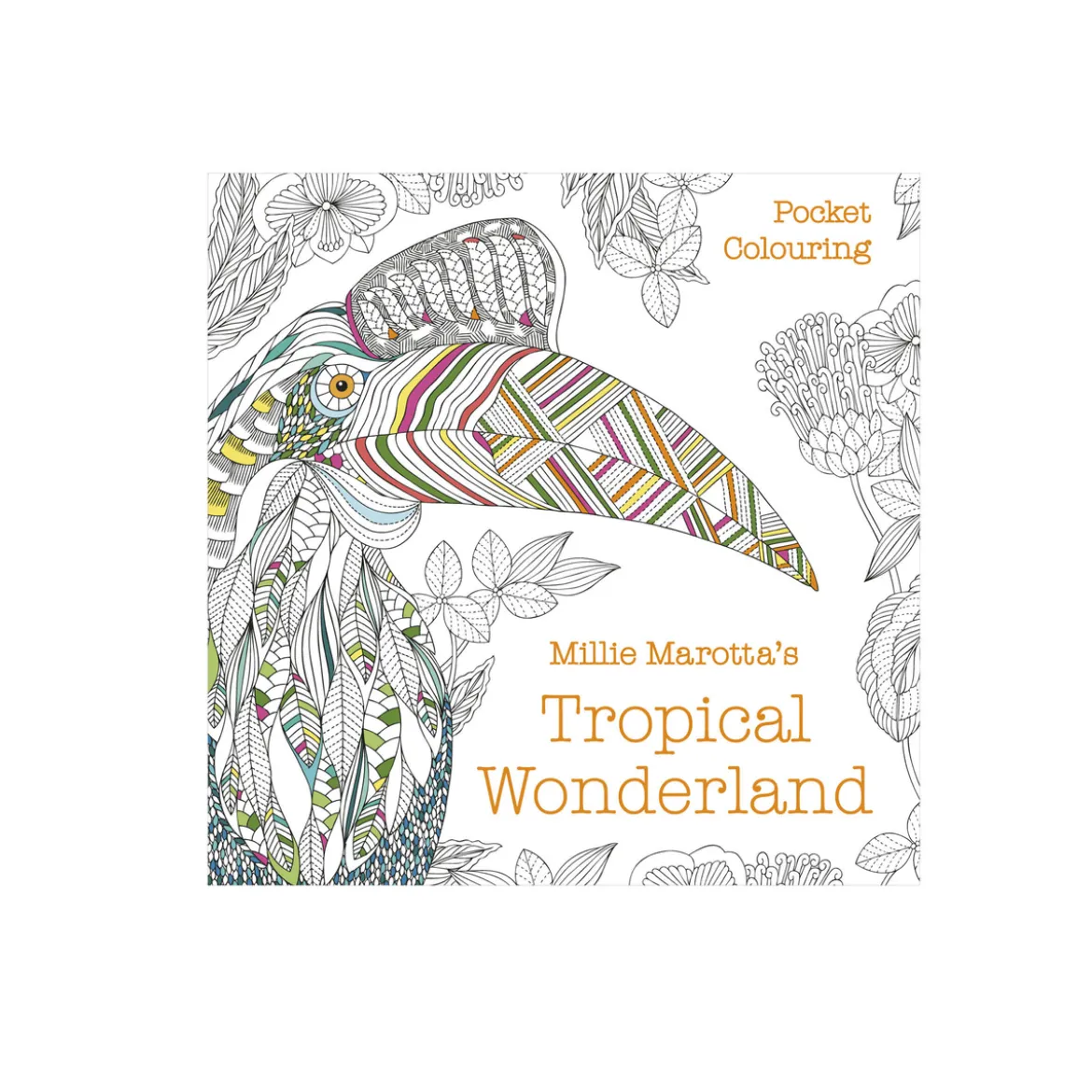Målarbok - Tropical Wonderland