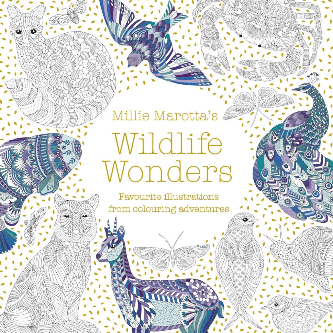 Målarbok - Wildlife Wonders