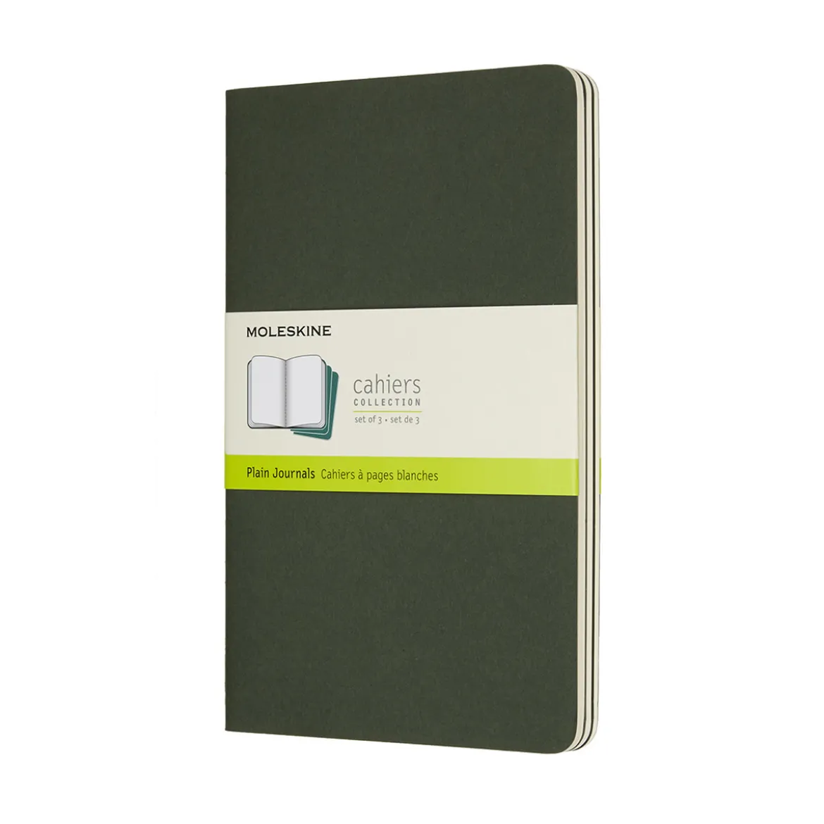 ML Cahier Large Plain grön