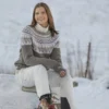 Mönsterbok 2108 Eco Highland wool – 8 mönster för tröjor och koftor till kvinnor