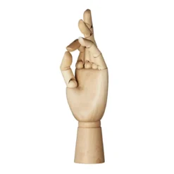 Modellhand trä H.25 cm
