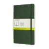 Moleskine Classic Notebook Large (13×21 cm), grön mjuk pärm – 192 olinjerade sidor