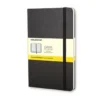 Moleskine Classic Notebook Large (13×21 cm), svart hård pärm – 240 rutade sidor