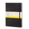 Moleskine Classic Notebook XL (19×25 cm), svart hård pärm – 192 rutade sidor