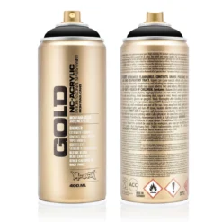 Montana Gold sprayfärg 400 ml - Shock 9000 Black
