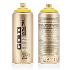 Montana Gold sprayfärg 400 ml - Shock 1010 Yellow