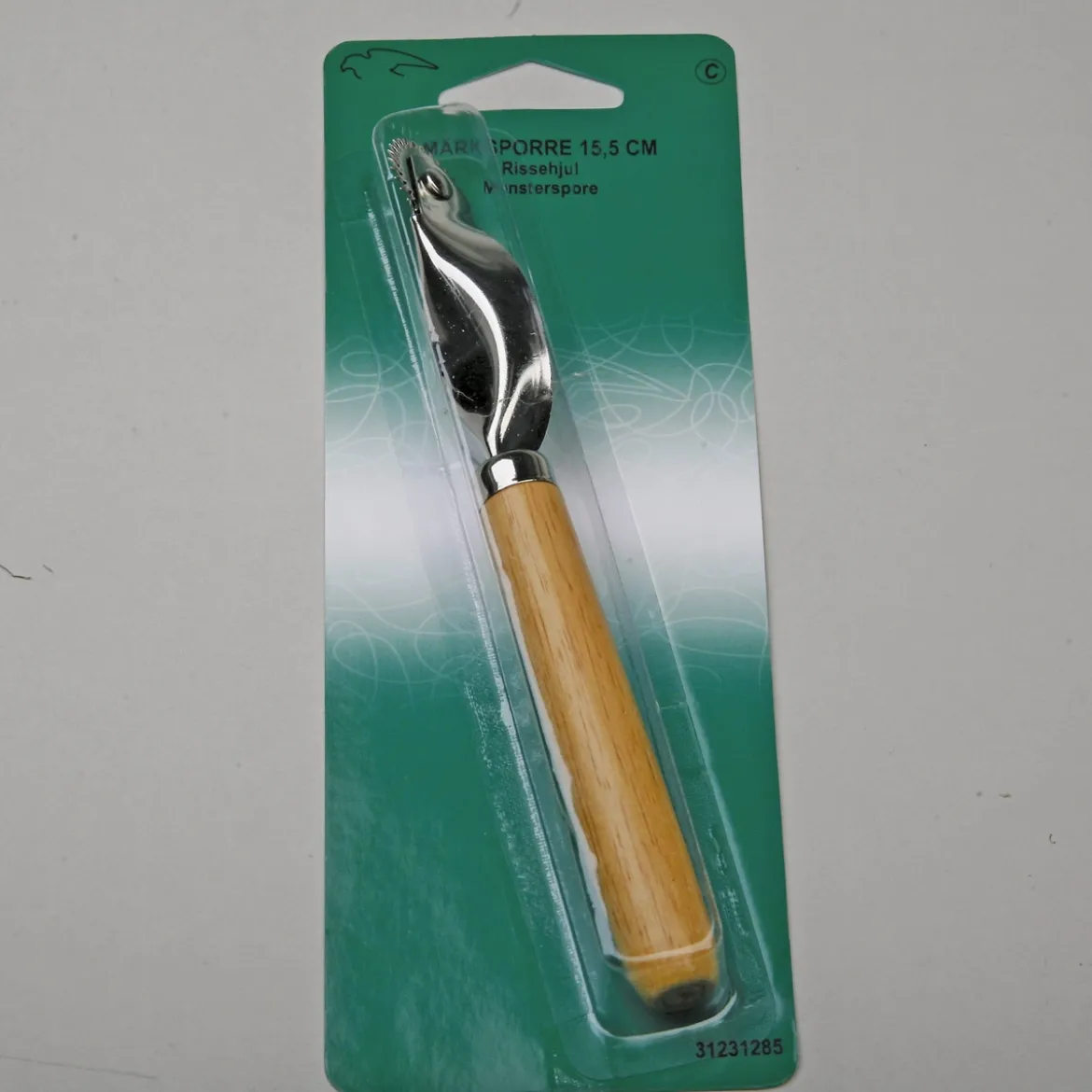 Märksporre m träskaft 15,5 cm