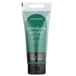 Panduro Acrylic akrylfärg, blank 100 ml – Emerald green