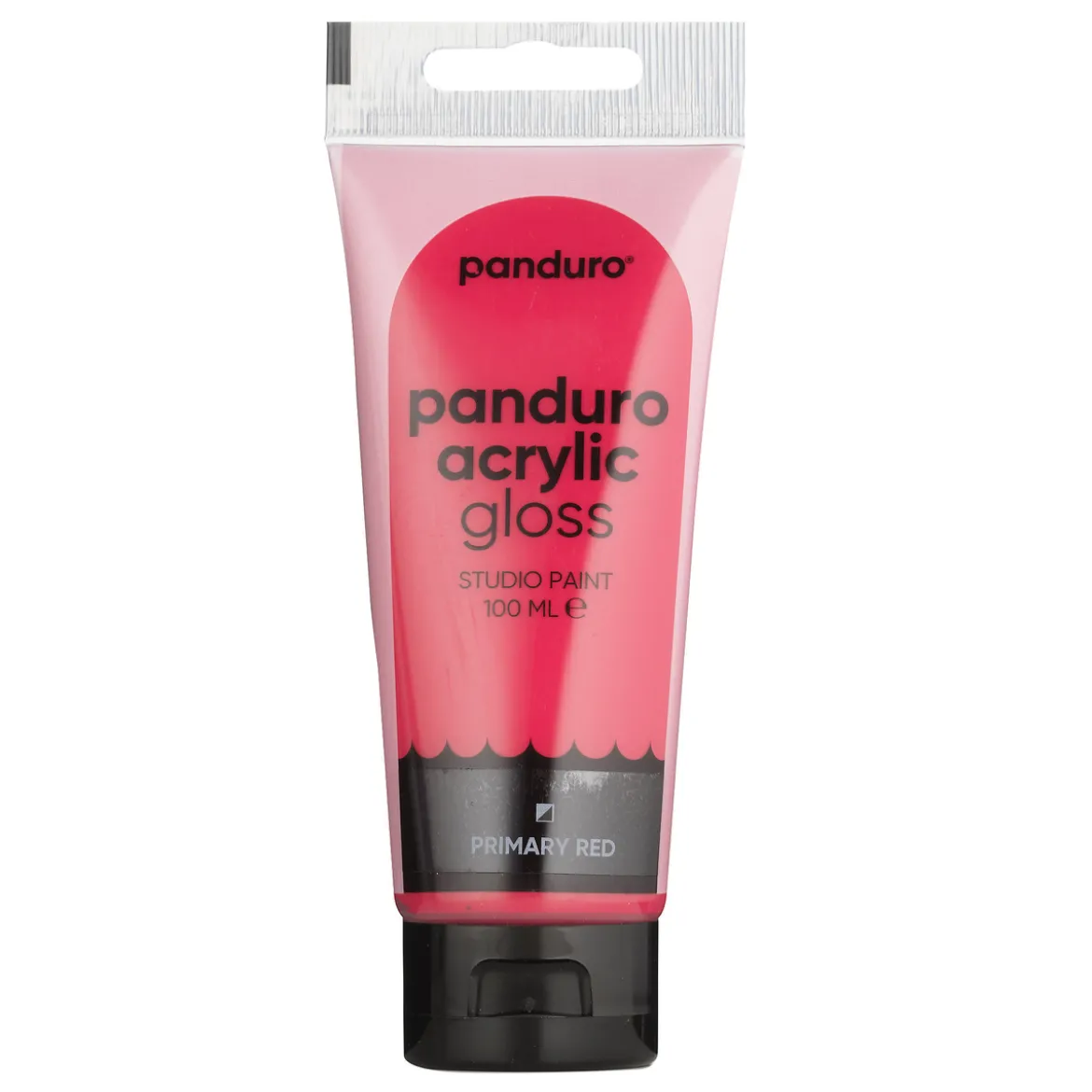 Panduro Acrylic akrylfärg, blank 100 ml – Primary red