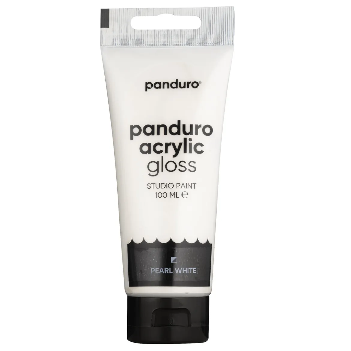 Panduro Acrylic akrylfärg, blank 100 ml – Pearl white