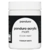 Panduro Acrylic akrylfärg, matt 500 ml – Titanium white