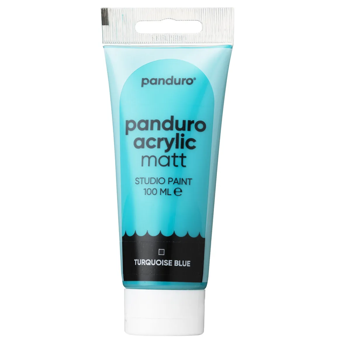 Panduro Acrylic akrylfärg, matt 100 ml – Turquoise blue