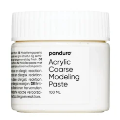 Panduro Acrylic kornig modelleringspasta, strukturpasta för akrylfärg, 100 ml
