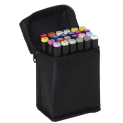 Panduro Colour Marker Basic 24 – twintip-markers med rund & snedskuren spets