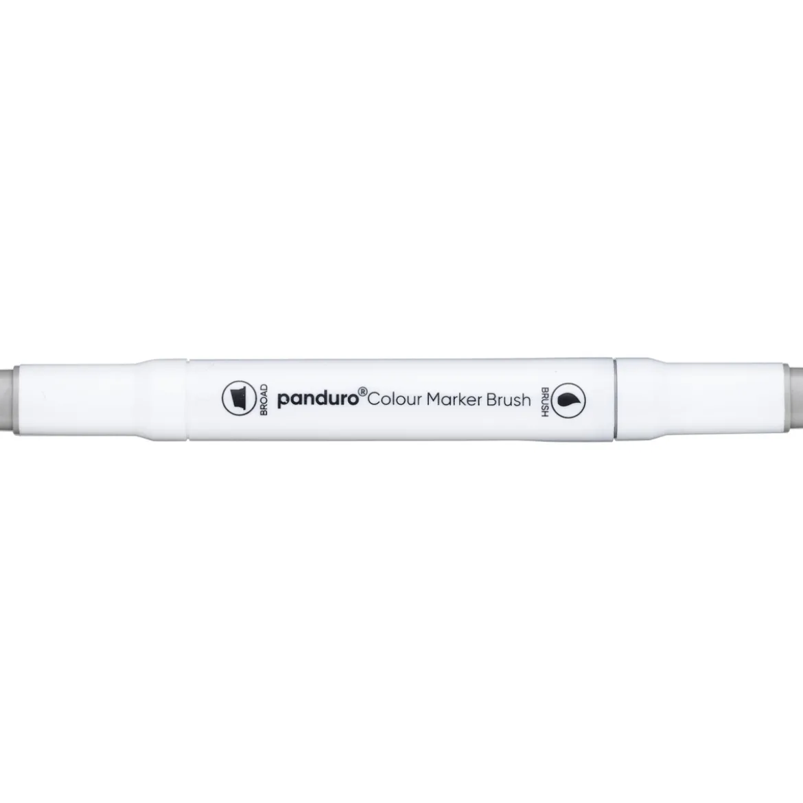 Panduro Colour Marker Brush, penselspets & snedskuren spets – Warm grey 3 WG1