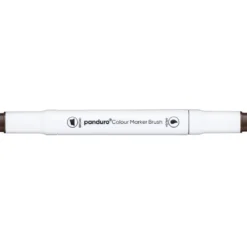 Panduro Colour Marker Brush, penselspets & snedskuren spets – Bronze 99
