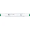 Panduro Colour Marker Brush, penselspets & snedskuren spets – Viridian 54
