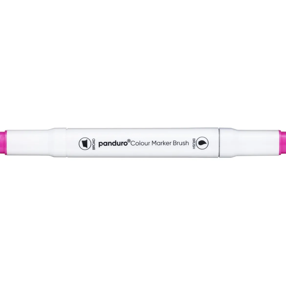 Panduro Colour Marker Brush, penselspets & snedskuren spets – Purple grey 88