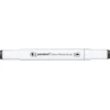 Panduro Colour Marker Brush, penselspets & snedskuren spets – Warm grey 9 WG9